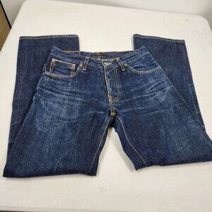 Nudie Jeans Regular Alf Dry Red Selvage Button Fly 29/32